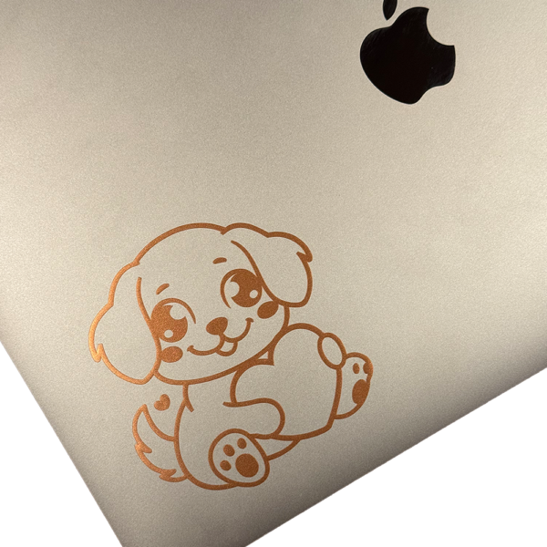 5x Cute Dog Vinyl Decals - Image 3
